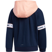 adidas sudadera junior niña LG FT KN JKT vista trasera