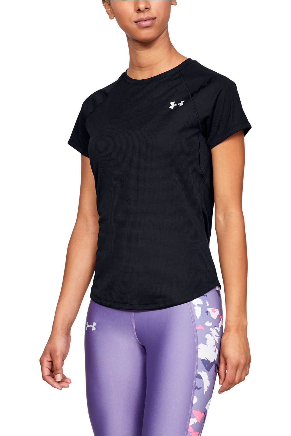 Under Armour camiseta entrenamiento manga corta mujer UA Speed Stride Short Sleeve vista frontal