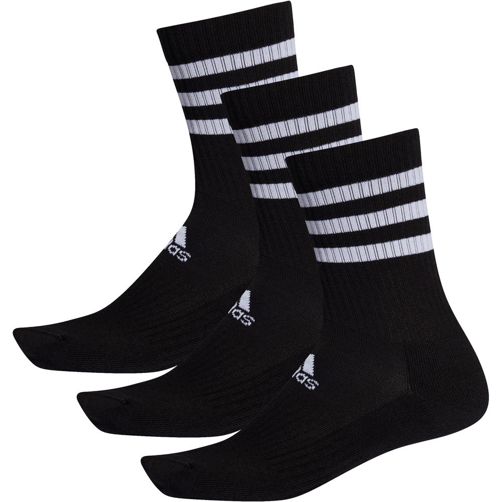 adidas calcetines deportivos Cushioned 3 bandas (3 pares) vista frontal