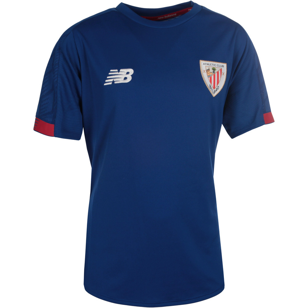 New Balance camiseta entrenamiento niño ATHL.BILBAO 20 JR ON-PITCH vista frontal