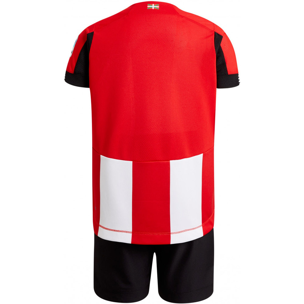 New Balance equipación fútbol niño ATHL.BILBAO 20 HOME JR KIT vista trasera