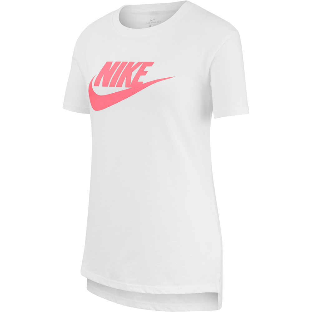 Nike camiseta manga corta niña G NSW TEE DPTL BASIC FUTURA vista frontal
