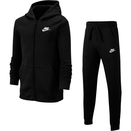 pegar encuesta Rancio Nike B Nsw Core Bf Trk Suit negro chándal niño | Forum Sport