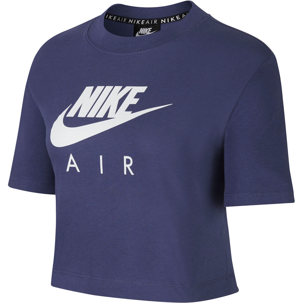 Nike camiseta manga corta mujer W NSW AIR TOP SS vista frontal