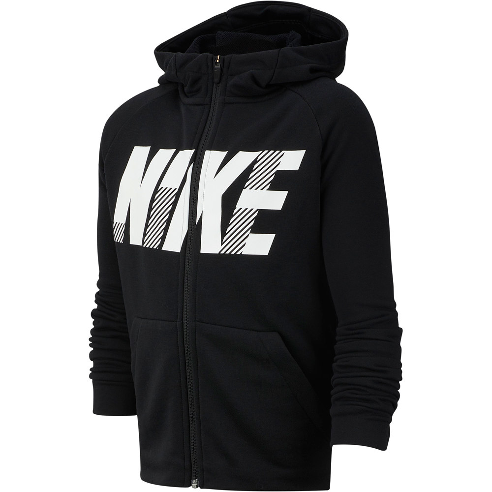 Nike sudadera niño B NK DRY GFX FZ HOODIE vista frontal