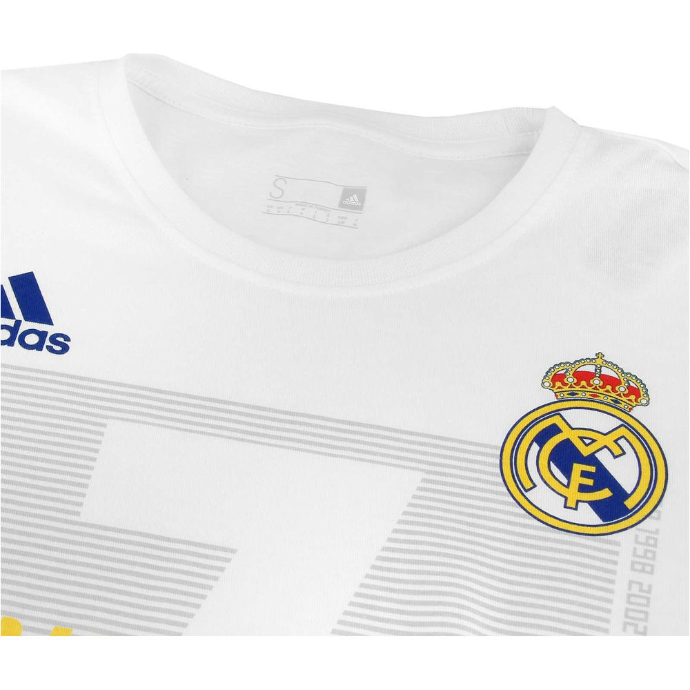 adidas camiseta de fútbol oficiales R.MADRID WINNER UCL 19 vista detalle