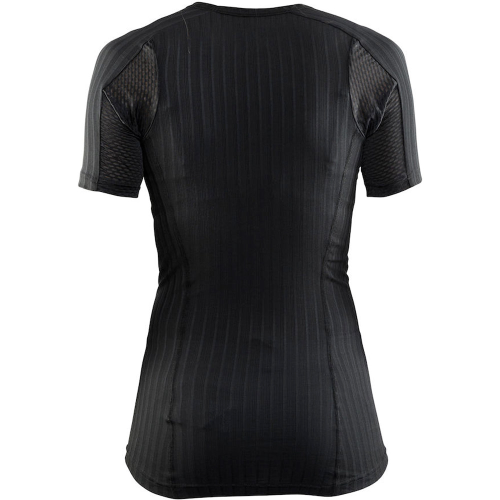 Craft camiseta térmica manga corta Active Extreme 2.0 RN SS W Black vista trasera