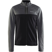 Craft cortavientos ciclismo hombre Rime Jkt M Dk Grey Melange/Black vista frontal