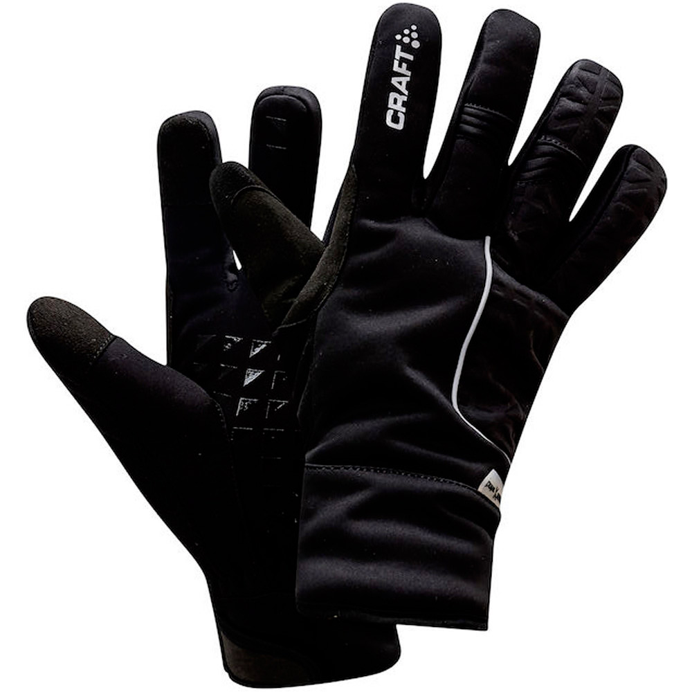 Craft guantes largos ciclismo Siberian 2.0 Glove Black vista frontal