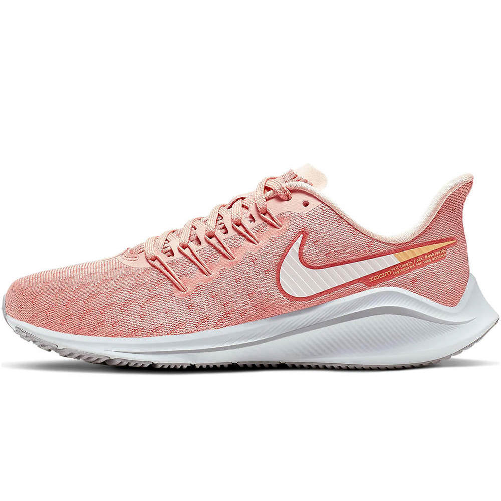 Nike zapatilla running mujer WMNS NIKE AIR ZOOM VOMERO 14 lateral interior