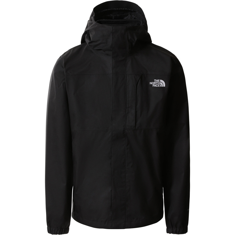 The North Face chaqueta impermeable insulada hombre M QUEST TRICLIMATE JACKET vista trasera