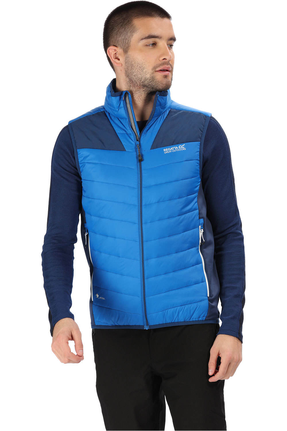 Regatta chaleco outdoor hombre Haltn BWIII Hybrd vista frontal