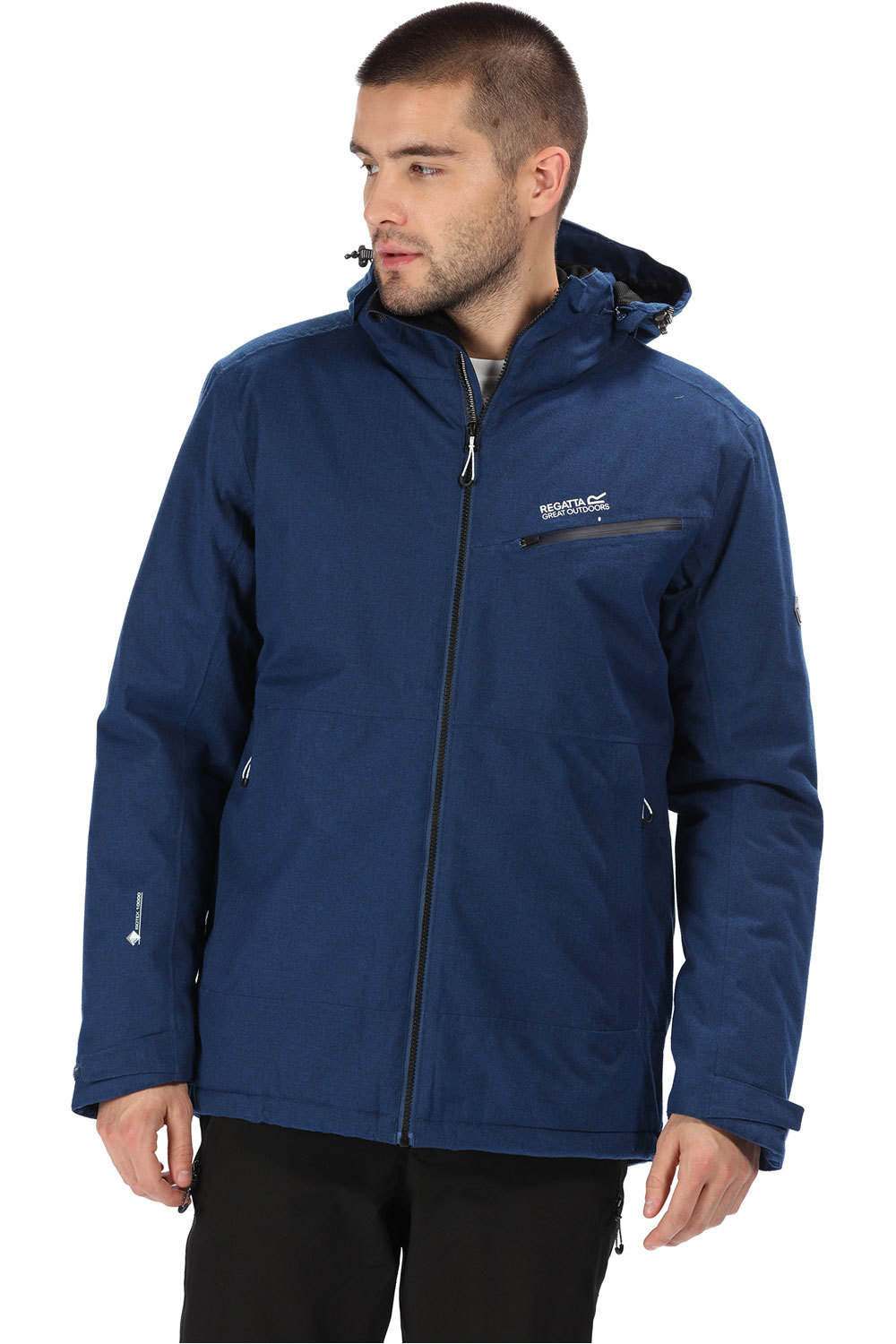 Regatta chaqueta impermeable insulada hombre Highside IV vista frontal