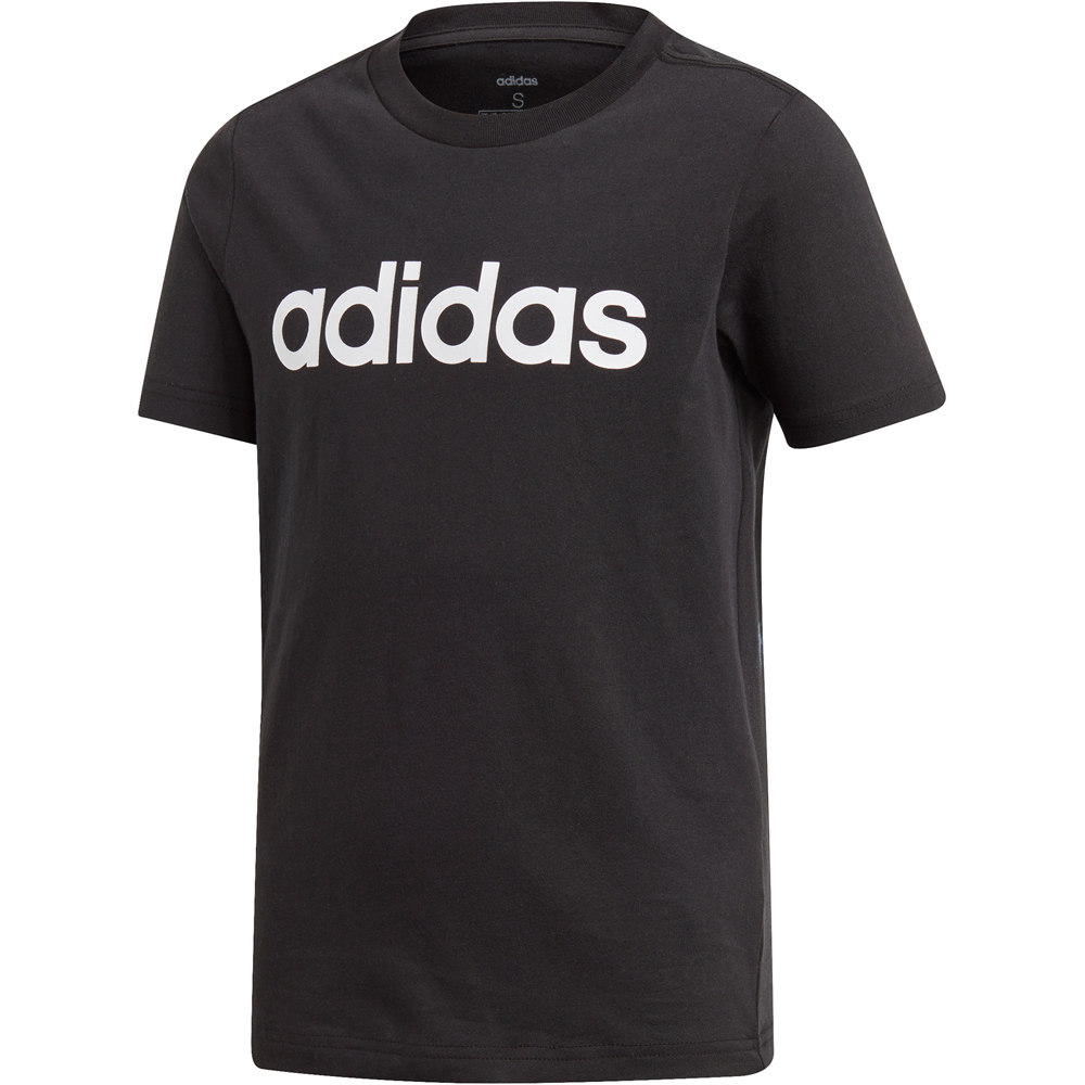 adidas camiseta manga corta niño YB E LIN TEE vista frontal