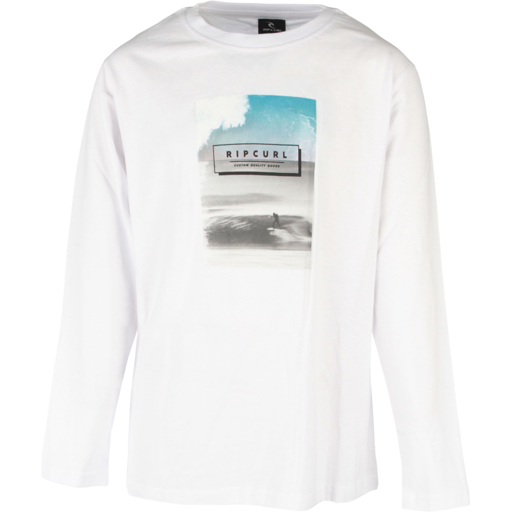 Rip Curl camiseta manga corta niño OVER SURF LS TEE vista frontal