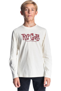 Rip Curl camiseta manga larga niño TYPO BOY LS TEE vista frontal