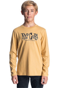 Rip Curl camiseta manga larga niño TYPO BOY LS TEE vista frontal