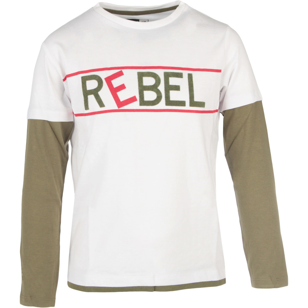 Noona camiseta manga larga niño REBEL vista frontal