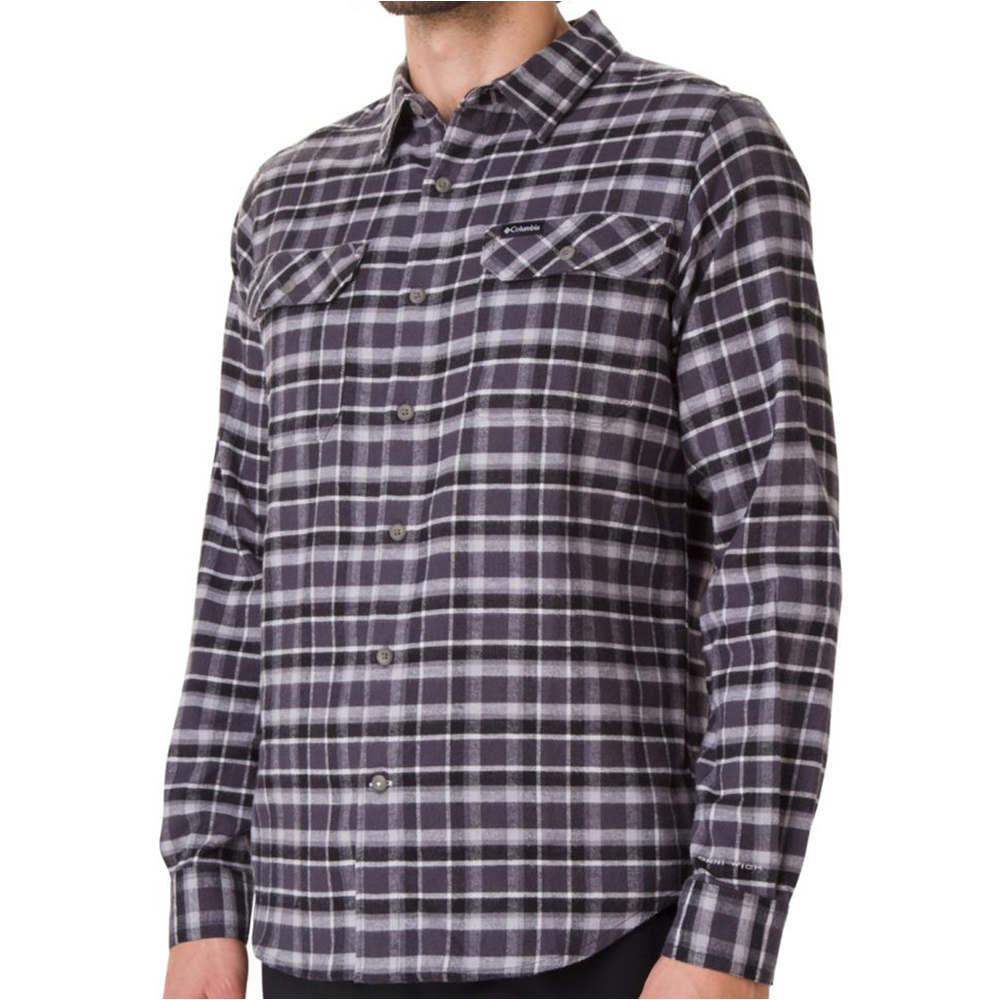 Columbia camisa montaña manga larga hombre Flare Gun Stretch Flannel vista frontal