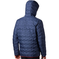 Columbia chaqueta outdoor hombre Delta Ridge Down Hooded Jacket vista trasera