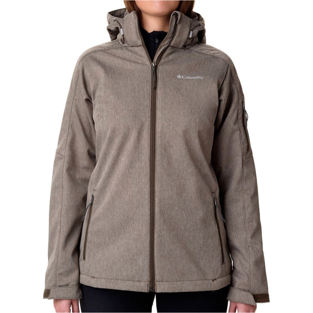Columbia chaqueta softshell mujer _3_Cascade Ridge Jacket vista detalle