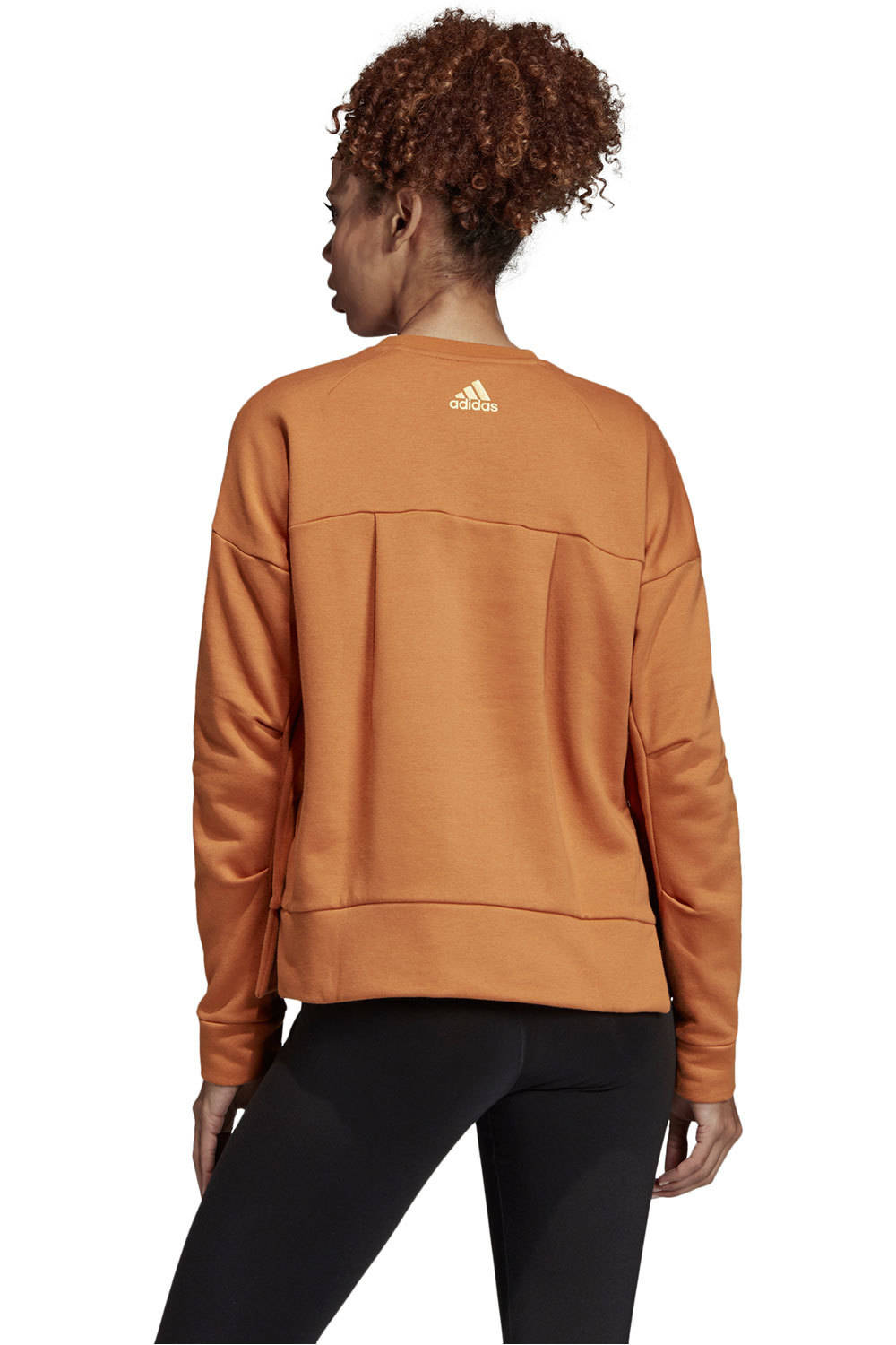 adidas sudadera mujer W ID Glam Sweat vista trasera