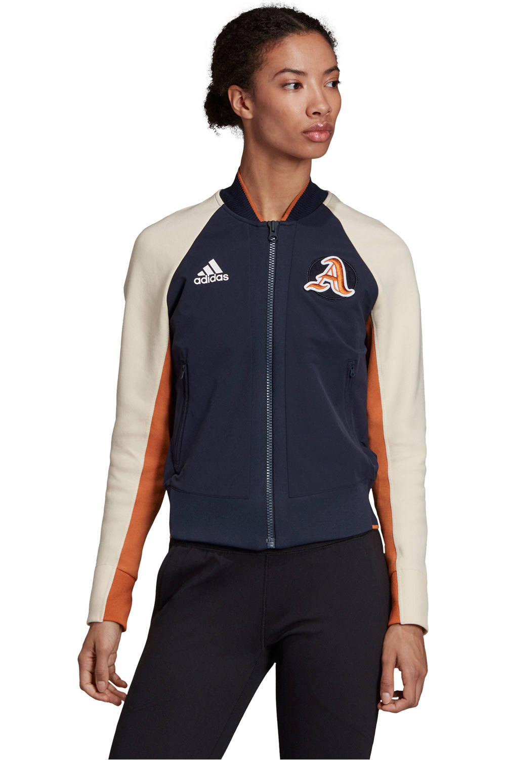 adidas sudadera mujer W V.CITY Jacket vista frontal