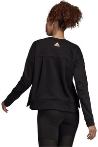 adidas sudadera mujer W ID Glam Sweat vista trasera