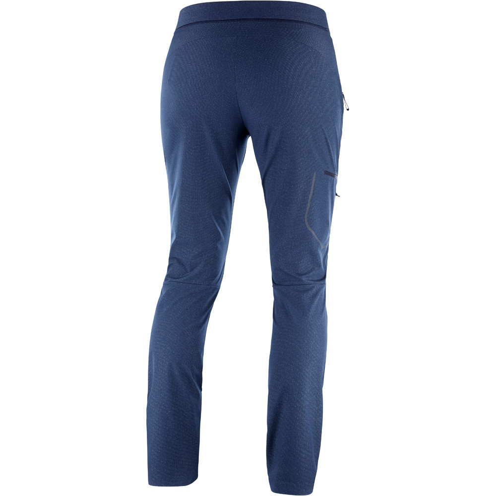 Salomon pantalón montaña mujer WAYFARER AS TAPERED PANT W vista trasera