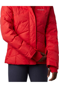 Columbia chaqueta esquí mujer LAY D DOWN JKT W RED vista trasera