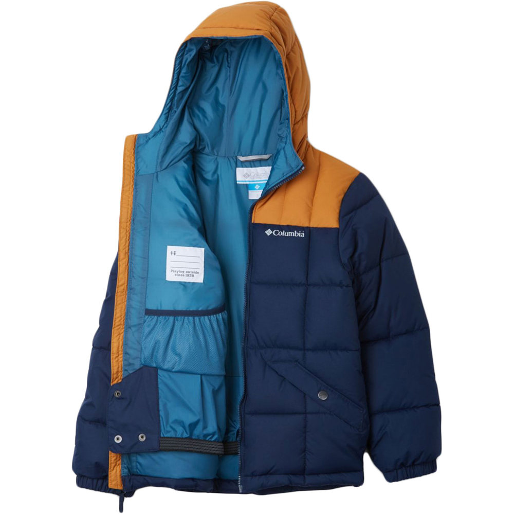 Columbia chaqueta esquí infantil GYROSLOPE NAVY vista detalle