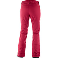 Salomon pantalones esquí mujer STORMSEASON PANT W RIO RED vista trasera