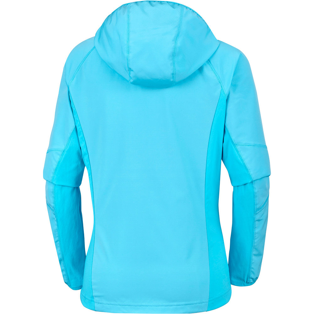 Columbia chaqueta softshell mujer Sweet As Softshell Hoodie vista trasera