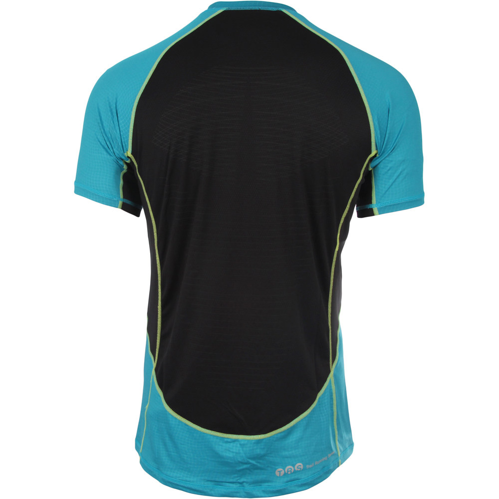 Neak Peak camisetas trail running manga corta hombre TOMS SF BLU 48/99/13 vista trasera