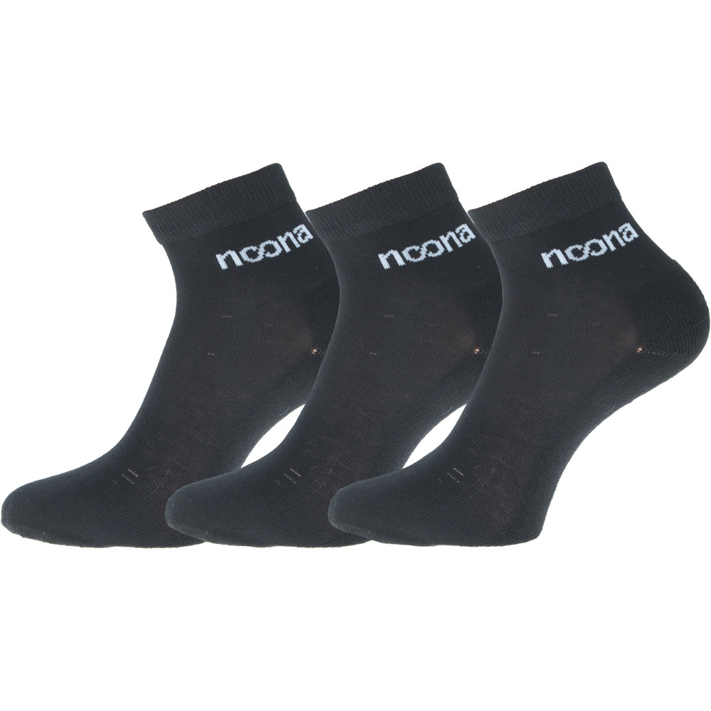 Noona calcetines deportivos PACK 3 ADULTO BAJO NE vista frontal