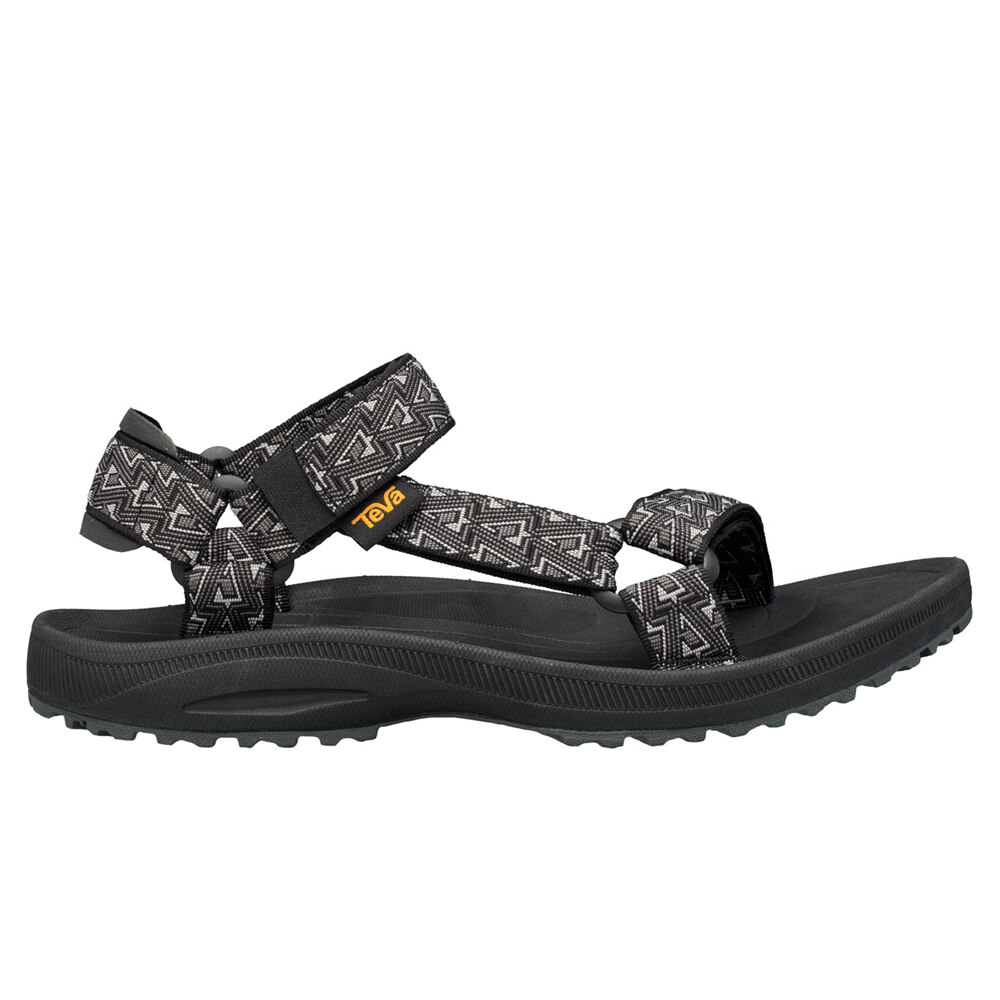Sandalia winsted bamboo negro gris sandalias trekking hombre Negro (47)