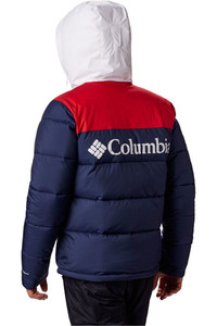 Columbia chaqueta esquí hombre ICELINE RIDGE JKT NAVY vista trasera