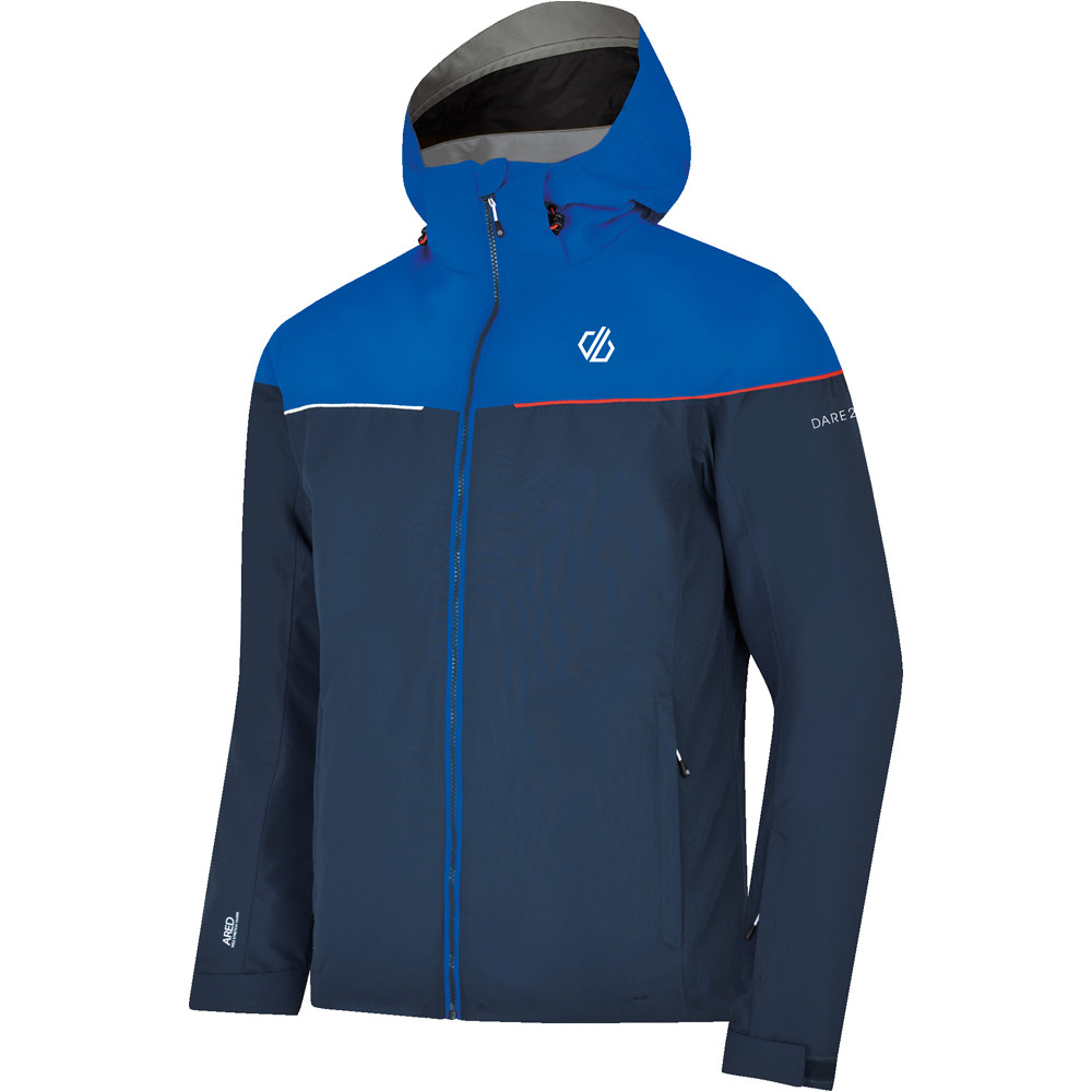 Dare2b chaqueta esquí hombre COHERE JKT BLUE vista frontal