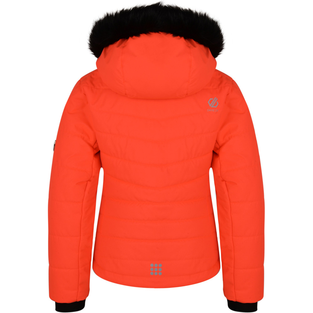 Dare2b chaqueta esquí infantil PREDATE JKT CORAL vista trasera