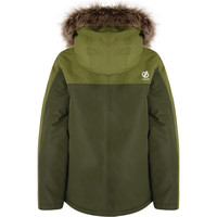 Dare2b chaqueta esquí infantil FURTIVE JKT GREEN vista trasera