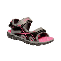 Regatta sandalias trekking niño Kota Drift Jnr GRRO lateral exterior