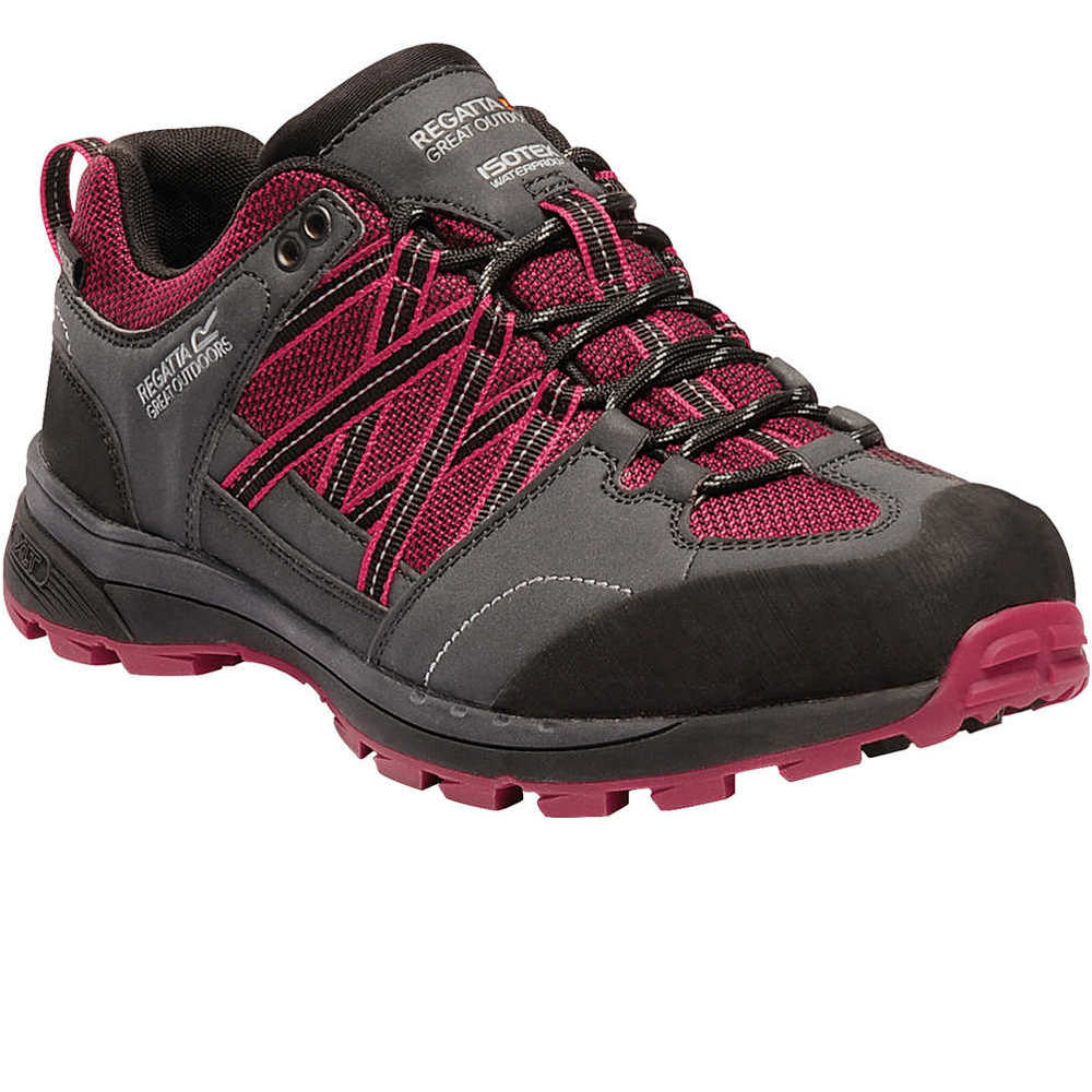 Regatta zapatilla trekking mujer Ldy Samaris Lw II GN lateral exterior