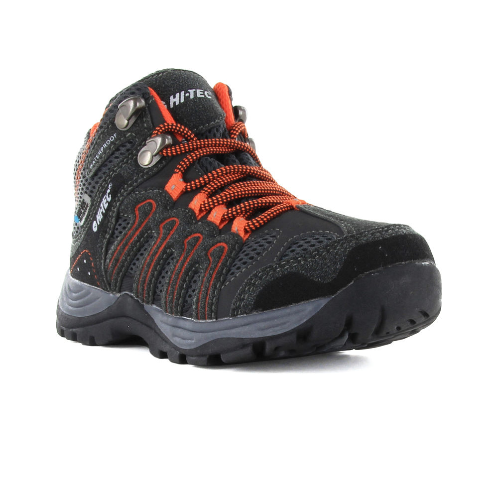 Hi Tec bota trekking niño GREGAL MID WP JUNIOR vista superior