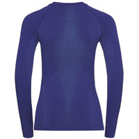 Odlo camiseta térmica manga larga mujer BL TOP Crew neck l/s PERFORMANCE WARM vista trasera