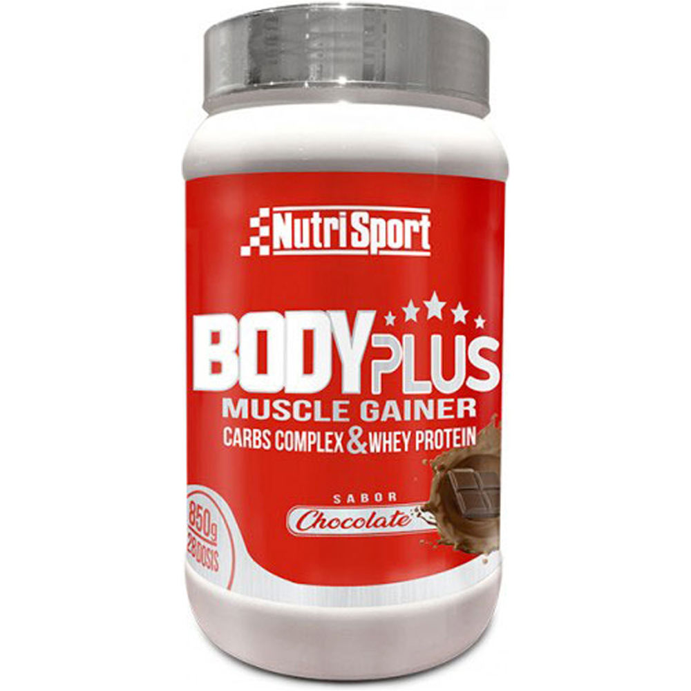 Nutrisport Aumento Peso/Gainers BODYPLUS 850GR CHOCO vista frontal