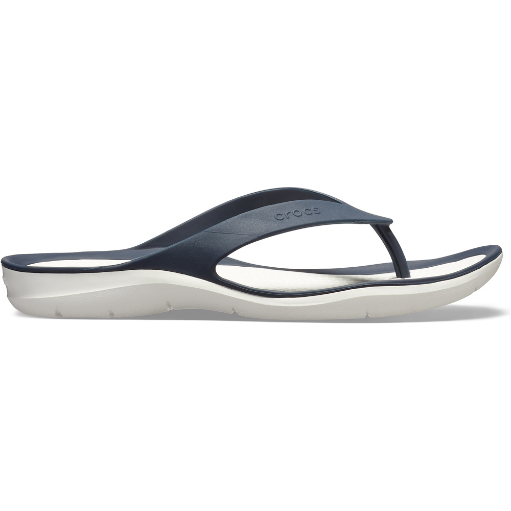 Crocs zueco mujer Swiftwater Flip W lateral exterior
