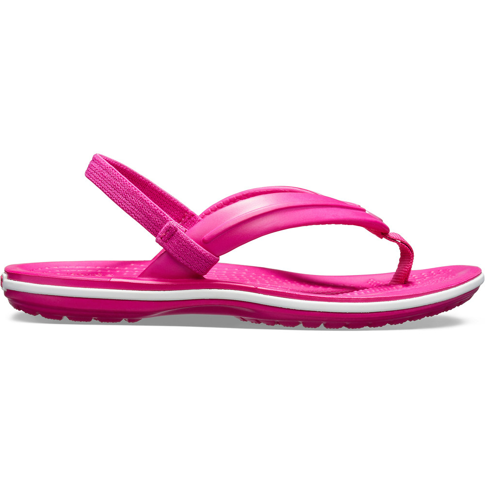 Crocs chanclas niño Crocband Strap Flip K lateral exterior