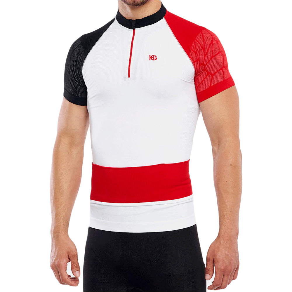 Sporthg camisetas trail running manga corta hombre HG-PROTEAM 2.0 vista frontal