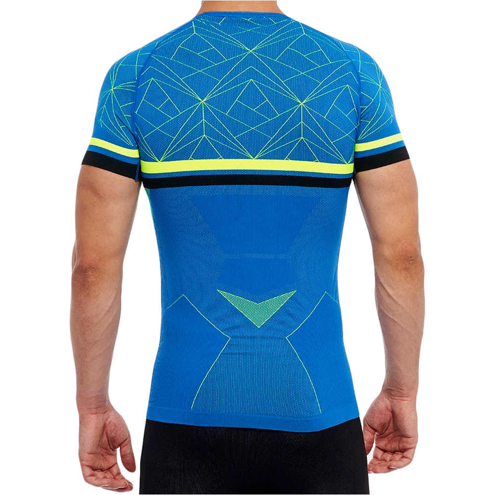 Sporthg camisetas trail running manga corta hombre HG-SHARP vista trasera