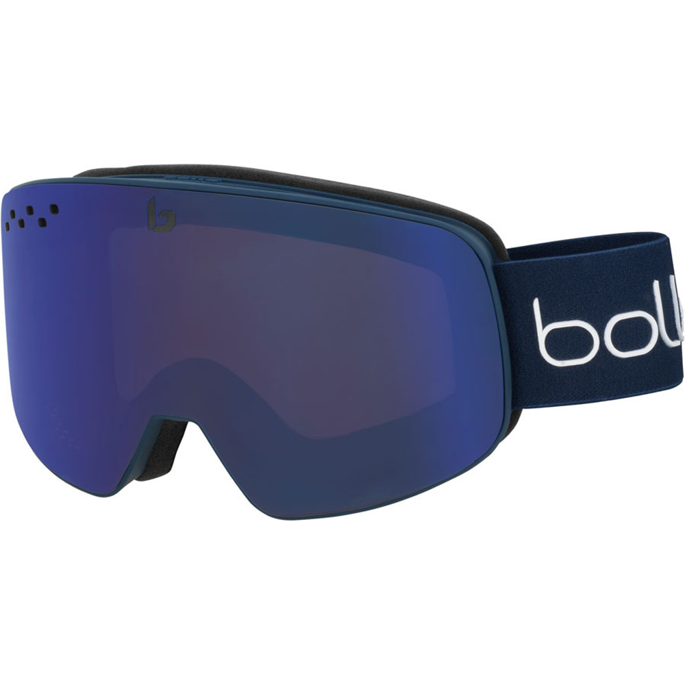 Bolle gafas ventisca NEVADA MATTE BLUE WHITE vista frontal